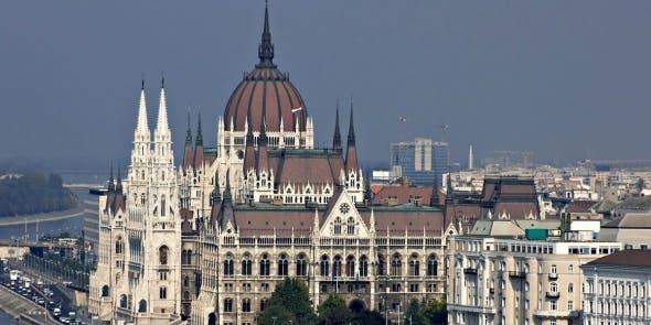 Budapest in November - Hungarian Parliament